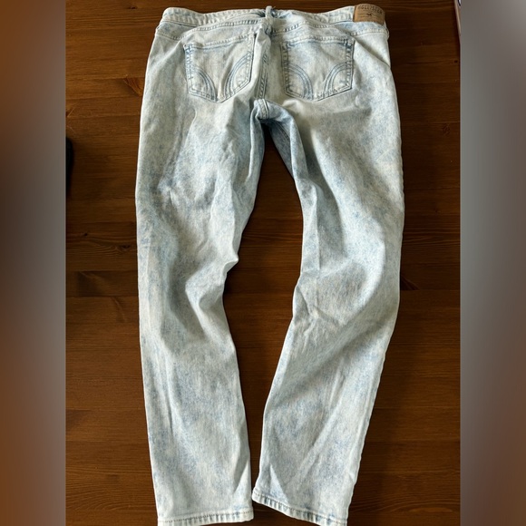 Hollister Crop Denim Jeans size 13/31 - Picture 4 of 5